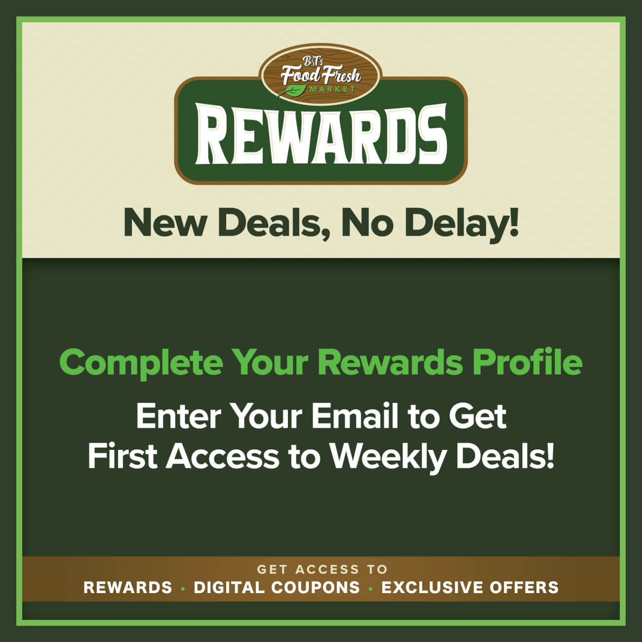 Complete Your Rewards Profile