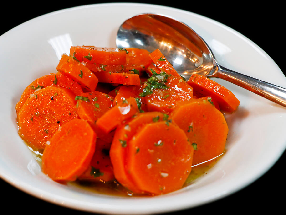 Glazed carrots